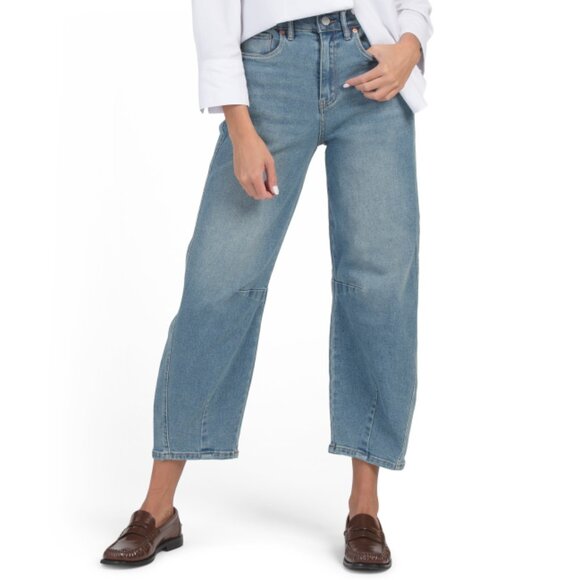 BLANK NYC denim Barrel Leg Jeans - Picture 1 of 2